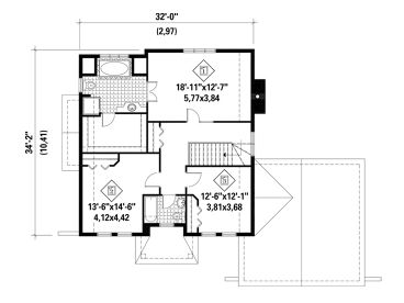 2nd Floor Plan, 072H-0238