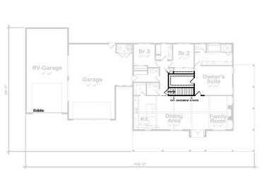 Opt. Floor Plan, 031H-0542