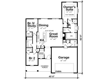 Floor Plan, 031H-0425