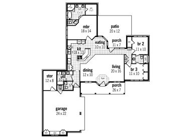 Floor Plan, 021H-0228