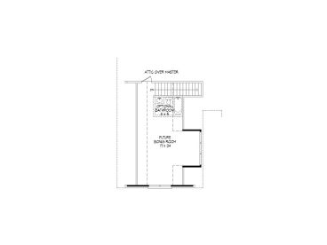 2nd Floor Plan, 062H-0083
