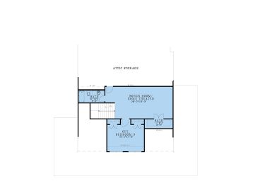 2nd Floor Plan, 074H-0270