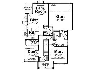 Floor Plan, 031H-0136