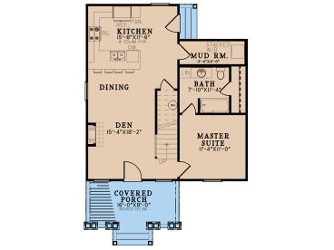 1st Floor Plan, 074H-0223