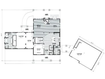 1st Floor Plan, 038H-0004 