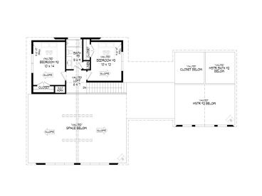 2nd Floor Plan, 062H-0477