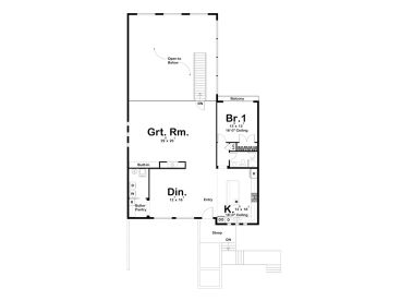 2nd Floor Plan, 050G-0213