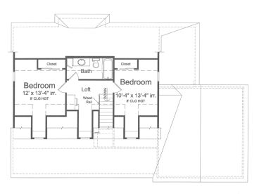 2nd Floor Plan, 046H-0185