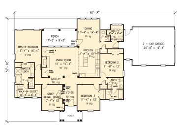Floor Plan, 054H-0111