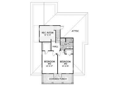 2nd Floor Plan, 041H-0131