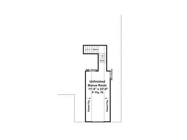 2nd Floor Plan, 001H-0135