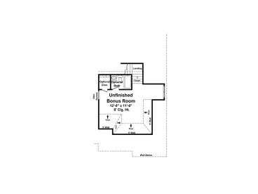 2nd Floor Plan, 001H-0185