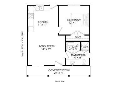 Floor Plan, 062H-0039