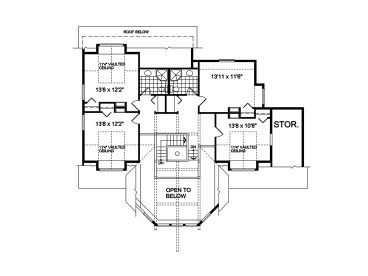 2nd Floor Plan, 010H-0011