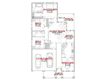 Floor Plan, 073H-0087