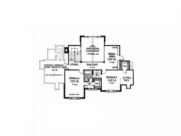 2nd Floor Plan, 002H-0065