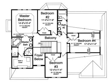 2nd Floor Plan, 046H-0191