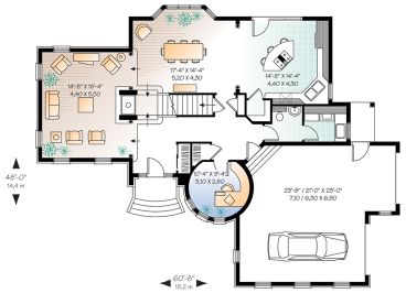 1st Floor Plan, 027H-0082
