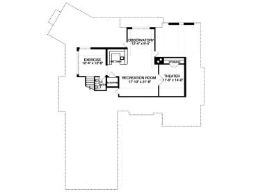 3rd Floor Plan, 029H-0131