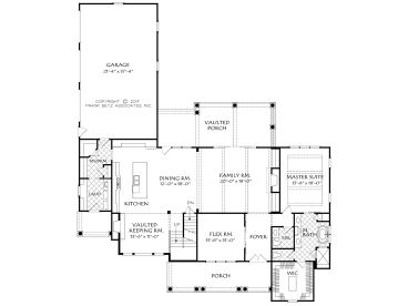 1st Floor Plan, 086H-0095