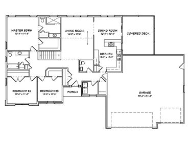 Floor Plan, 048H-0022
