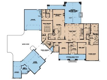 1st Floor Plan, 074H-0031