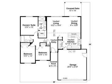 Floor Plan, 051H-0348