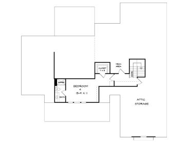 2nd Floor Plan, 019H-0221