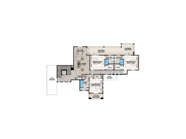 2nd Floor Plan, 069H-0043