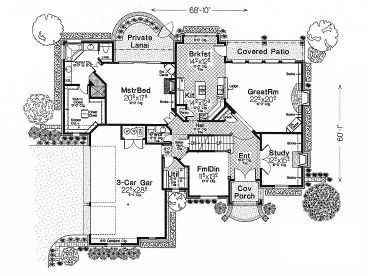 1st Floor Plan, 002H-0082