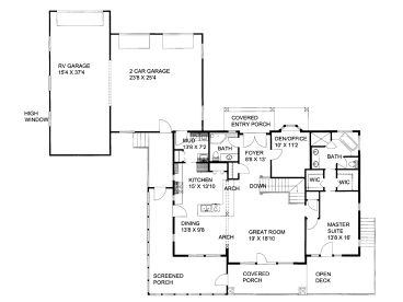 Floor Plan, 012H-0136