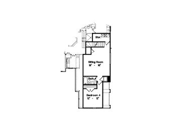 2nd Floor Plan, 043H-0181