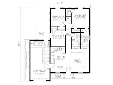 Floor Plan, 068H-0019