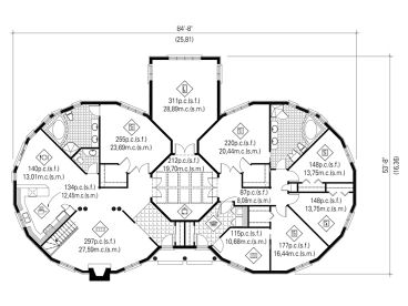 Floor Plan, 072H-0058