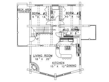 1st Floor Plan, 012L-0023