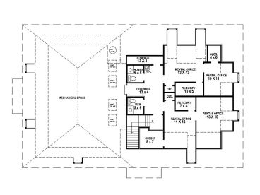 2nd Floor Plan, 006C-0043