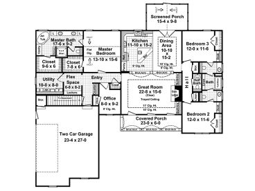 Floor Plan, 001H-0180