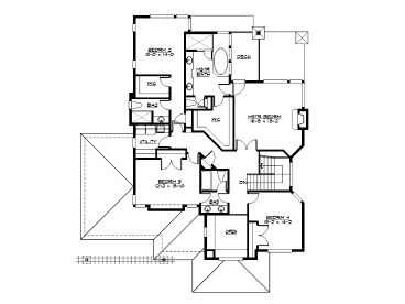 2nd Floor Plan, 035H-0087