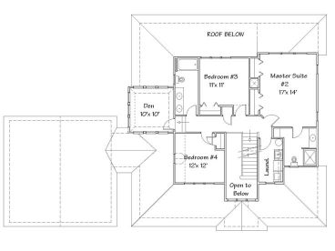 2nd Floor Plan, 041H-0093