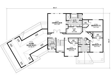 2nd Floor Plan, 023H-0157