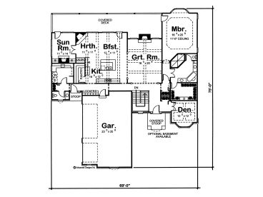 Floor Plan, 050H-0058