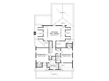 2nd Floor Plan, 063H-0150