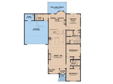 Floor Plan, 074H-0158