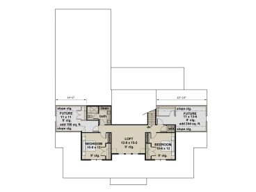 2nd Floor Plan, 023H-0216