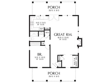 Floor Plan, 034H-0269