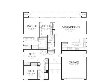 Floor Plan, 034H-0225