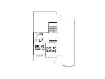 2nd Floor Plan, 016H-0013
