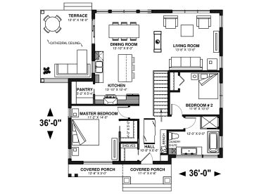 Floor Plan, 027H-0544