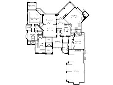 1st Floor Plan, 043H-0219