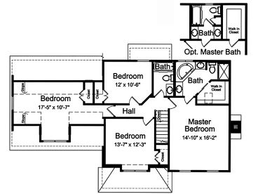 2nd Floor Plan, 046H-0062